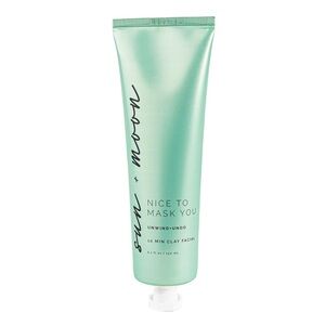 Sun + Moon Nice To Mask You Unwind + Undo 10 Min Clay Facial- rose, kaolin clay